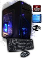 AMD Quad-Core Gaming Desktop PC Computer 4.2GHz 2TB 16GB Radeon Windows 10