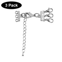 Aesybath Necklace Bracelet Connectors Jewelry Clasps Kit Connectors Perfect for Jewelry Necklace Bracelet (Necklace 1)
