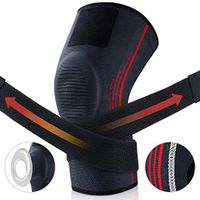 Knee Brace Compression Knee Sleeve Men Women Knee Braces Support Non-Slip for Running, Basketball, Workout, Patella Stabilizing for Arthritis, Meniscus Tear, ACL,Pain Relief,Injury Recovery AK KYC (M)
