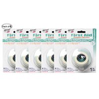 Purest Instant Aid- First Aid Non-Irritating Paper Tape (1 Roll) (Pack of 6)