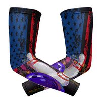 Anyangquji Bowling Flag Arm Sleeve Protectiv for Man Elbow Brace for Arthritis (1 Pair)