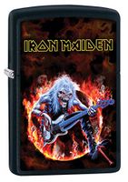 Zippo Lighter: Iron Maiden, Fear of The Dark - Black Matte 80061