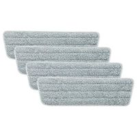 E.yliden 4 Pack Microfiber Mop Pads Head Mops Refills for Most Spray Mops and Reveal Mops Wet or Dry Floor Cleaning…