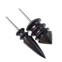 Leather Burnishing Tool,Yangoutool Slicker Pointed Head Leather Tool Set and Leather Burnisher for Dremel Rotary Tools