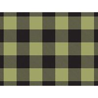 Buffalo Plaid Green 30" x 150' Gift Wrap Roll