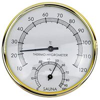 Outgeek Thermometer Hygrometer Round Accurate Temperature Humidity Monitor Meter
