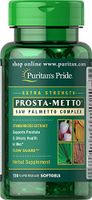 Puritan's Pride Prosta-Metto Saw Palmetto Complex for Men-120 Softgels