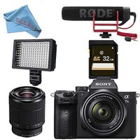 Sony Alpha a7 III Mirrorless Digital Camera ILCE7M3K/B + Sony 28-70 Fe Lens Video Bundle
