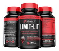 Limit-LIT Extra Strength Brain Support Enhancement Supplement - Memory, Energy, Focus, Mood & Clarity Nootropic Formula Pills w/L-Citrulline, Ashwagandha, B12, Rhodiola Rosea, Lion's Mane Mushroom +