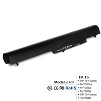 New LA03 LA03DF 15-f085wm Replacement Laptop Battery for HP LA03031DF 15-F059WM 15-F097NR 15-F098NR 15-F100DX 14-Y Series 14-y001la HP 14-y002la 15-F001XX 15-F003DX 776622-001 775825-221 31WH