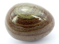 jennysun2010 1 Piece Natural Rainbow Jasper Gemstone Egg Crystal Healing Sphere Massage Finger Exercise 35x40mm