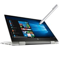 HP Envy x360 15.6" 2-in-1 Laptop FHD Touchscreen w/ Active Pen, i5-8265U, 12GB RAM, 1TB PCIe SSD, 4 Core up to 3.90 GHz, 1920x1080, Backlit, USB-C, Bluetooth 5.0, Fingerprint, Webcam, Win 10