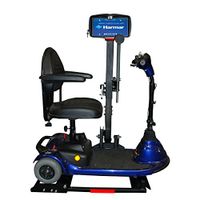 Harmar Mobility AL160 Universal Scooter Lift Outside Fully Automatic Carrier with II/III Hitch Adapter & Swing-Away Arm