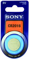 Sony CR2016, Lithium Coin