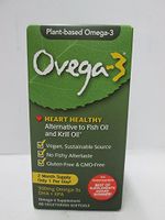 Amerifit Brands - Ovega-3 500 mg - 60 Vegetarian Softgels Formerly Cardiostat (3 Pack)
