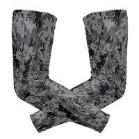 Unisex Arm Sleeve Snow Bogs Camo Grey UV Protection Arm Compression Sleeve Skin Protection Sport Arm Cooler Sleeve for Running Hiking Jogging Motorcycling Climbing Camping