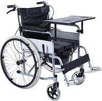 LHBNH Comfortable Wheelchair Wheelchair Travel Portable Folding Wheelchair Chair Optical Transmission Easy handling Vehicle Collision Puncture Aluminum Walker Gifts