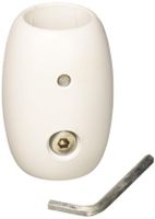 Fanimation DR1-CPMW Matte White DOWNROD Coupler (1 INCH)
