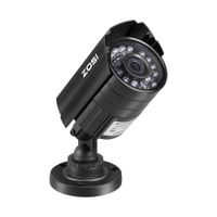 ZOSI 720P HD 1280TVL Hybrid 4-in-1 TVI/CVI/AHD/960H CVBS CCTV Camera Home Security Day/Night Camera Aluminum Metal Housing for HD-TVI, AHD, CVI, and CVBS/960H Analog DVR (Renewed)
