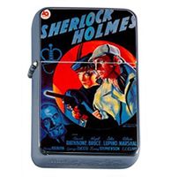 Basil Rathbone Sherlock Holmes Oil Lighter D-050