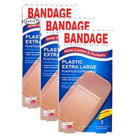 Purest Instant Aid Plastic Extra Large Bandages (5 in 1 Pack) (Pack of 3) 2311553