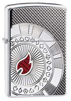 Zippo Armor Poker Chip Design
