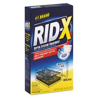 RID-X Septic Tank Treatment Enzymes, 8 Month Supply Powder (8 Packs x 1 Month Supply), 78.4oz