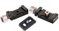 Leofoto DC-25 Mini-Clamp Set 2 25mm Clamp & QR Plate Set Subtend/BiDirectional Arca/RRS Compatible