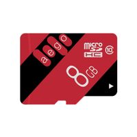 AEGO Memory Card Micro SD Cards 8 GB C10 for Phone/Tablet/Camera with Adapter (C10 8GB)