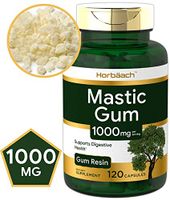 Horbaach Mastic Gum 1000mg 120 Capsules | Non-GMO & Gluten Free