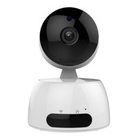 Betepe 829-X Wireless Cloud CCTV Camera Video 1080P HD Wireless IP Surveillance System Pan Tilt Motion Detect Night Vision Wifi Indoor Security Surveillance IP Camera -White