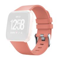 TeaBoy Leather Bands Compatible with Fitbit Versa 2, Replacement Sport Silicone Band Accessories Bracelet Wristbands Strap with Screen Film Compatible with Fitbit Versa 2