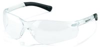 Crews BK310AF BearKat 3 Polycarbonate Clear Anti-Fog Lens Safety Glasses with Non-Slip Hybrid Black Temple Sleeve