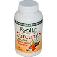 Aged Garlic Extract, Inflamation Response, Curcumin, 100 Capsules