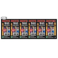 Notes Scribble Pad – 3 X 5 (5 Pack) 300 Sheet (Pack of 6)