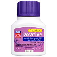 Rite Aid Stool Softener with Laxative Relief, Powder for Solution - 4.1oz (119g) | Constipation Relief