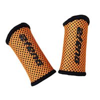 Kylin Express Elastic Finger Protector Sleeve Brace Support for Basketball,Set of 2, Orange
