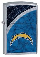 Zippo NFL San Diego Chargers Street Chrome Pocket Lighter
