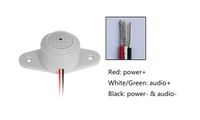 Security HD Audio Pickup Surveillance Device Three-Wire System Voice Collect Identification(QD30)