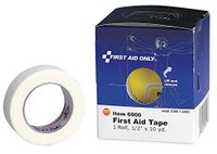 First Aid Tape, White, 1/2 In. W, 10 yd. L