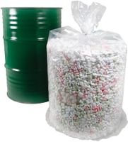 55 Gallon Round Bottom Poly Drum Liners, 38" x 56", 4-Mil, CASE OF 100