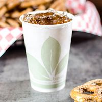Dart Solo R7BB-JD110 Bare Eco-Forward 7 oz. Wax Treated Printed Paper Cold Cup - 2000/Case