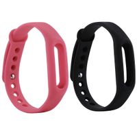 SmartHer Gotcha Wristband, Replacement Bands for Gotcha, Gotcha Accessories.Black&Pink.