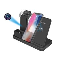 Wireless Hidden Camera Charger- Aisoul HD 1080P Spy Camera Detector Real-time Live Video Motion Detection Alarm Micro SD Card Loop Recording Smartphone App Video Remote Monitoring Nanny Camera