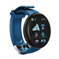 rabate Unisex Casual Multifunctional Round Shape Bluetooth Smart Wristband Smart Watches