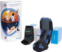 Aircast AirHeel Ankle Support Brace and Dorsal Night Splint (DNS) Care Kit, Small