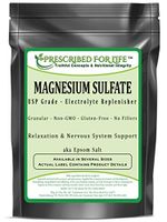 Magnesium Sulfate - Heptahydrate USP Grade - Epsom Salt Crystalline Granular, 10 kg