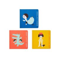 Baby Board Book Bundle (Hide, Happy, Wiggle)