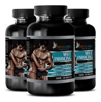 libido Tablets - Male Enhancing Pills - Saw Palmetto Tablets for Men - 3 Bottle (180 Tablets)