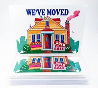 We've Moved to a New House Note Cards - 10 Boxed Cards & Envelopes